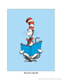 The Cat in the Hat (on blue)