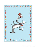 The Cat in the Hat: The Cat (on blue)
