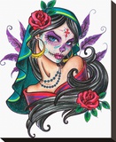 Muerta Stretched Canvas Print