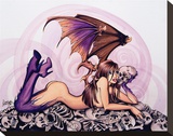 The Guardian Stretched Canvas Print