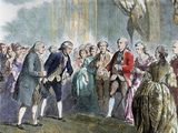 Statesman and Scientist. Franklin at Louis Xvi and Marie Antoinette, Paris, France