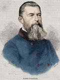 Ludwig Feuerbach (1804-1872) German Philosopher by A. Etching Newmann