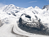 Monte Rosa Massif from Gronergrat, Gornergrat Peak, Switzerland