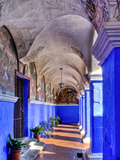 Buy Graceful Archways of Monasterio Santa Catalina in the White City of Arequipa, Peru at AllPosters.com