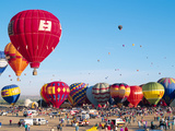 Buy Hot Air Balloons Take Flight, Albuquerque, New Mexico, Usa at AllPosters.com