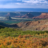 Buy Castle Valley from La Sal Mountain, Moab, Utah, Usa at AllPosters.com