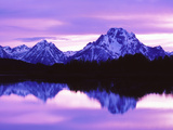 Buy Mountain Reflections on Lake, Grand Teton National Park, Wyoming, Usa at AllPosters.com