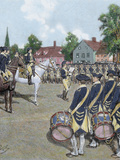 General Washington's Army in New York on July 9, 1776 by Howard Pyle, 1892