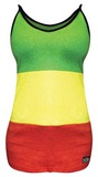 Juniors: Tank Top - Catch a Fire -Rasta