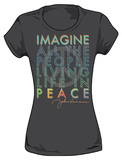 Buy Juniors: John Lennon - Living in Peace Ladies at AllPosters.com