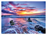 Buy Dreaming of Hawaii: Hawaiian Beach Sunset at AllPosters.com