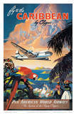 Pan American: Fly to the Caribbean by Clipper, c.1940s