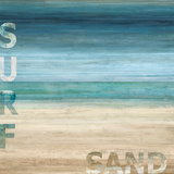 Surf and Sand Art Print