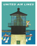 United Air Lines: Lighthouse, c.1960s