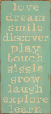 Buy Love, Dream, Smile at AllPosters.com
