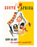 South Africa: Come on Out - The Weather is Wonderful, c.1940s