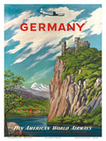 Buy Pan American: Germany der Rhine, c.1950s at AllPosters.com