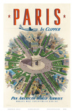 Pan American: Paris by Clipper, c.1951