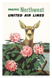 United Air Lines: Pacific Northwest, c.1960s