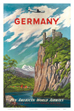 Pan American: Germany der Rhine, c.1950s