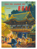 British Overseas Airways Corporation: Fly to Japan by BOAC, c.1950s