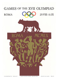 Buy Games of the XVII Olympiad, Roma, c.1960 at AllPosters.com