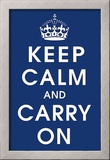 Keep Calm (navy)
