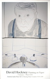 Buy Self Portrait in Bathroom Mirror with Sink, NY at AllPosters.com