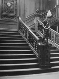 Grand Staircase of White Star Liner, RMS Titanic.