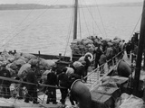 Buy Loading the Mail onto the Tender 'Flying Fish'. at AllPosters.com