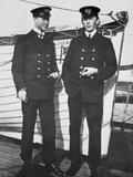 Marconi Operators; Jack Phillips and Friend, Taken Aboard the 'Adriatic'.