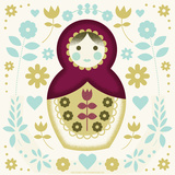 Russian Nesting Doll Serigraph