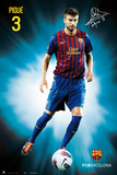 Buy Fc Barcelona - Gerard Pique 2011/2012 at AllPosters.com