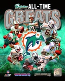 Miami Dolphins All Time Greats Composite