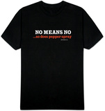 No Means No… So Does Pepper Spray