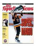 Pittsburgh Penguins Center Mario Lemieux - June 15, 1992