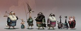 Kung Fu Panda 2: Gongmen City Townsfolk