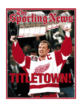 Detroit Red Wings C Steve Yzerman - Stanley Cup Champions - June 16, 1997