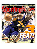 Los Angeles Lakers' Kobe Bryant - NBA Champions - June 24, 2002 Photographic Print