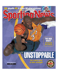 Los Angeles Lakers' Shaquille O'Neal and Minnesota Timberwolves' Kevin Garnett - June 7, 2004