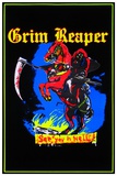 Grim Reaper Blacklight Poster