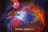 Orion Nebula Brilliant Space Photo Poster Print