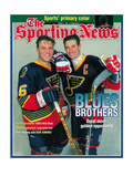 St. Louis Blues Wayne Gretzky and Brett Hull - March 11, 1996