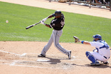Glendale, AZ - March 08: Athletics v Dodgers - Adam Kennedy and Alex Castellanos
