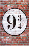 Buy Platform 9 3/4 King's Cross Poster Print at AllPosters.com