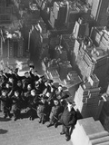 Vienna Boys' Choir on the Empire State Building, 1938