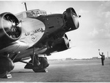 Buy Start of a Junkers Ju 52 on the Berlin Tempelhof Airport, 1937 at AllPosters.com