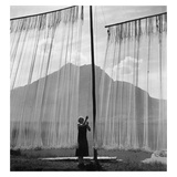 Buy Woman While Unclamping of Fishing Nets, 1938 at AllPosters.com