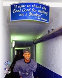Derek Jeter after the Yankees won the 1999 World Series