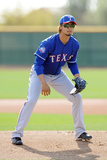 Surprise, AZ - February 23: Yu Darvish Workout - Yu Darvish